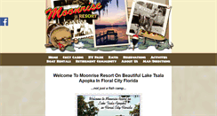 Desktop Screenshot of moonriseresort.com